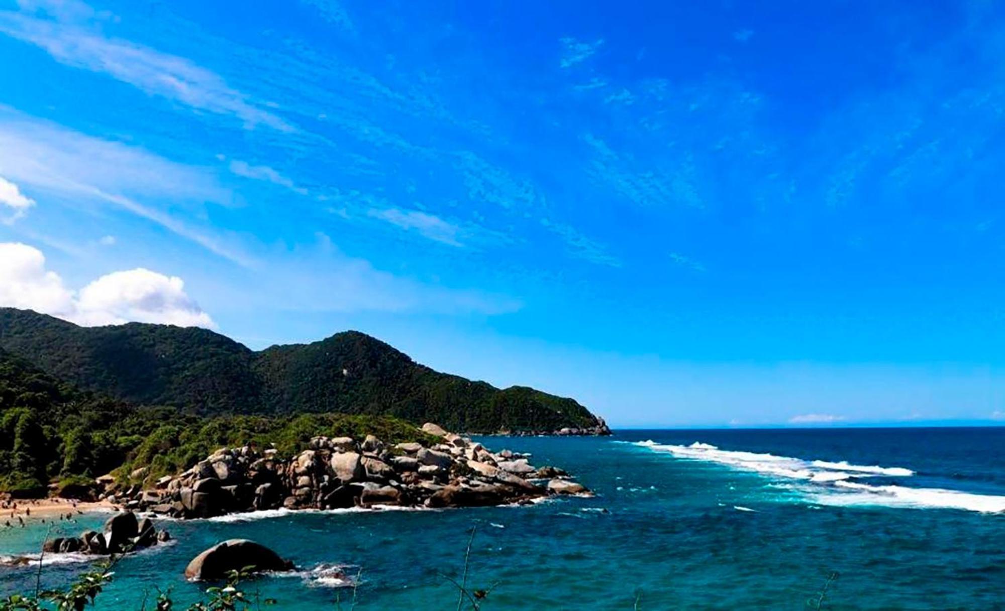 Hostal Mirador Dentro Del Parque Tayrona El Zaino Ngoại thất bức ảnh