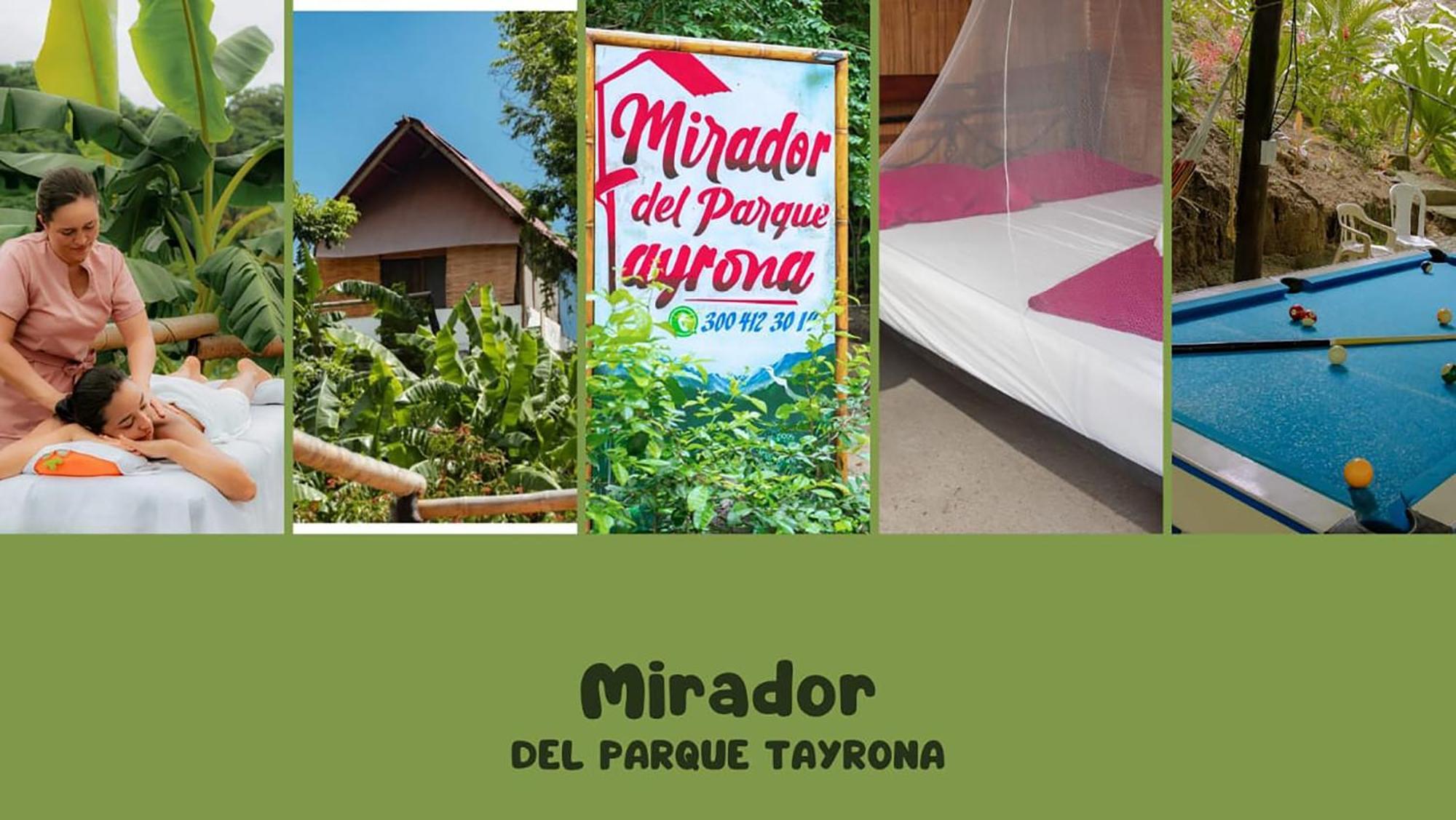 Hostal Mirador Dentro Del Parque Tayrona El Zaino Ngoại thất bức ảnh